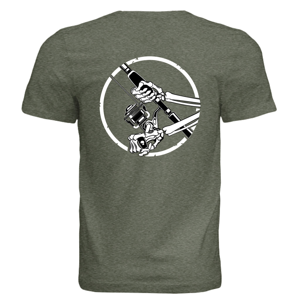 Military Green Triblend - BACK