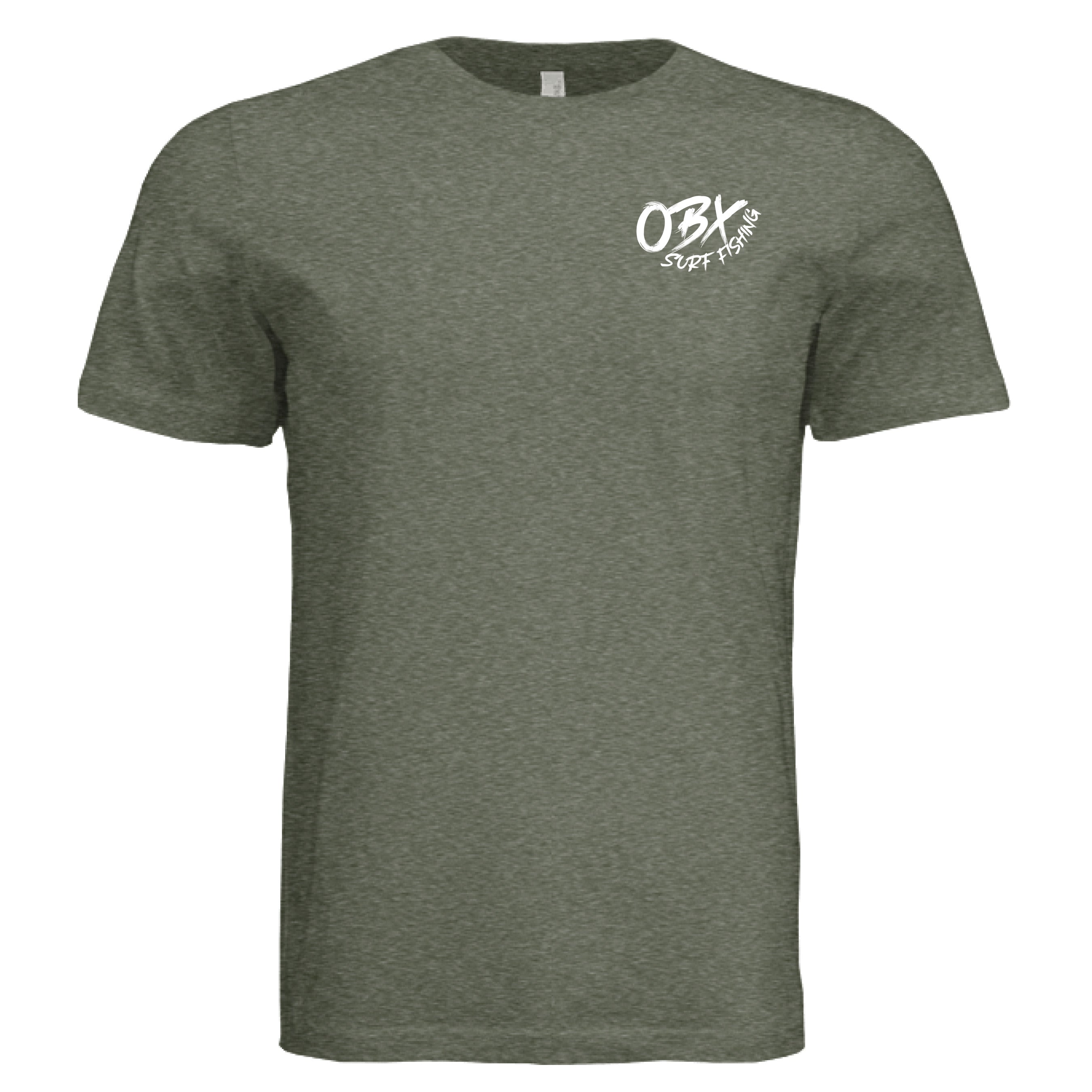 Military Green Triblend - FRONT