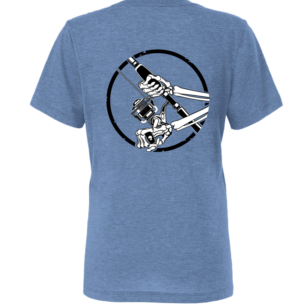 Blue Triblend - BACK