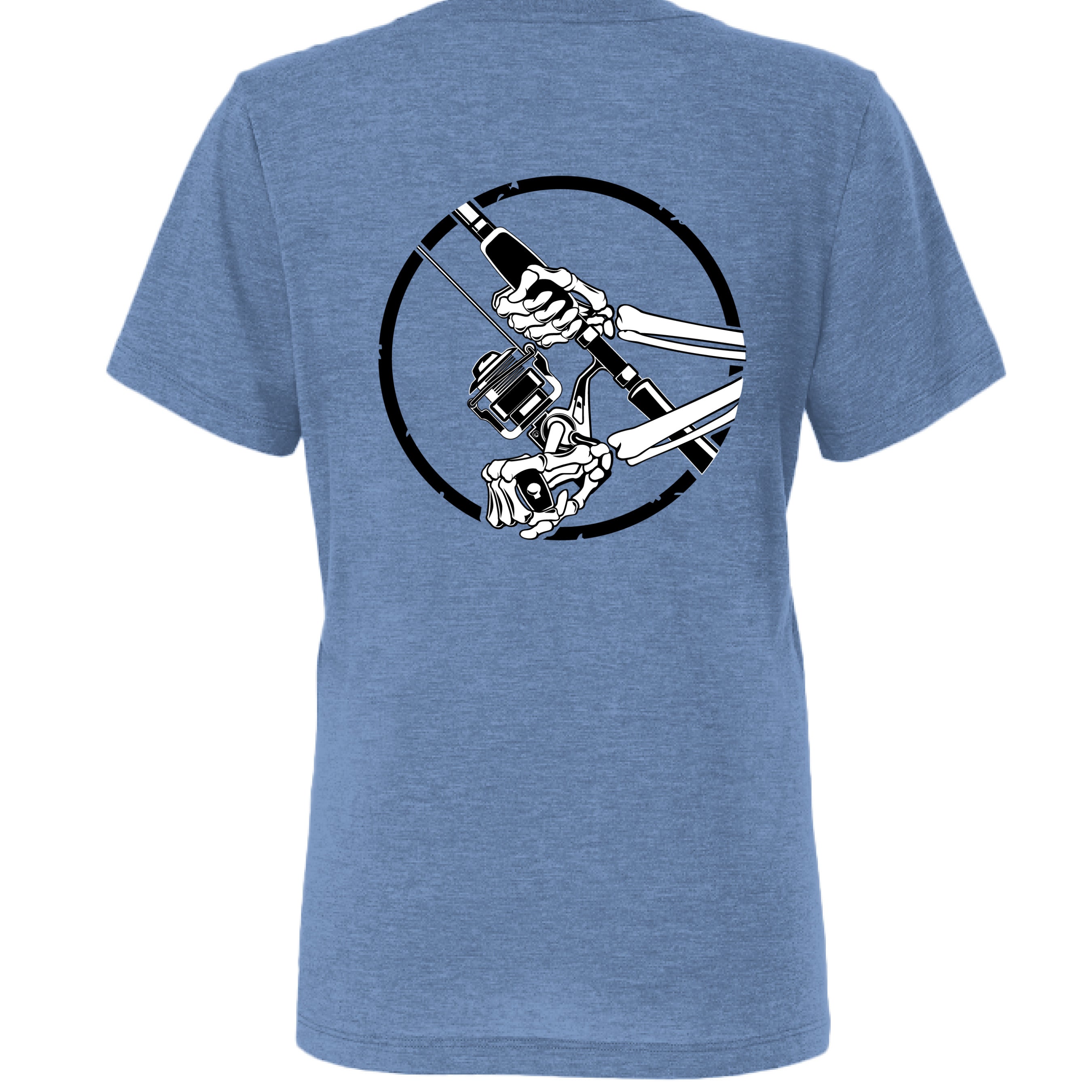 Blue Triblend - BACK