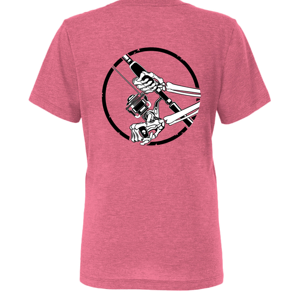 Char Pink Triblend - BACK